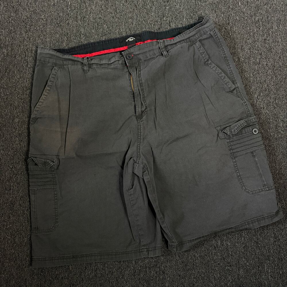 Vintage Y2k Beverly Hills Polo Grey Cargo Skater Grunge Shorts Men's 44